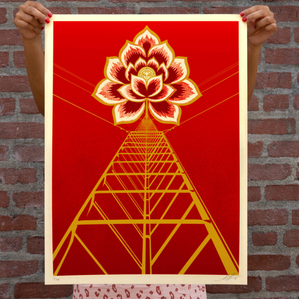 Flower Power Red