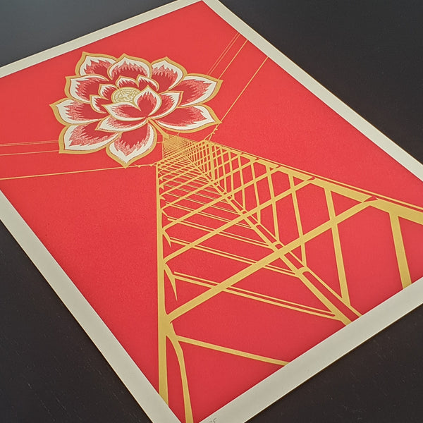 Flower Power Red