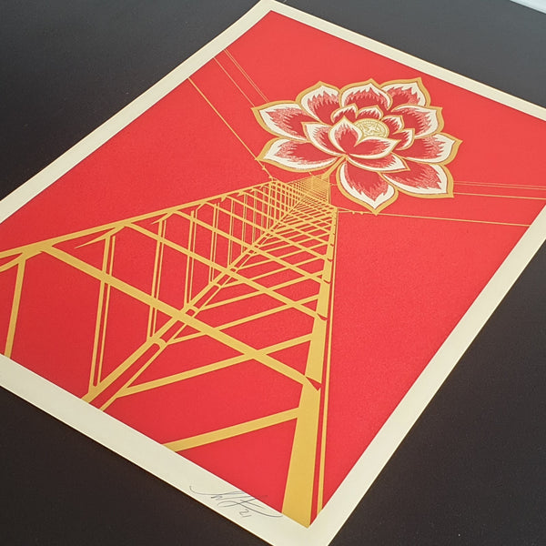 Flower Power Red