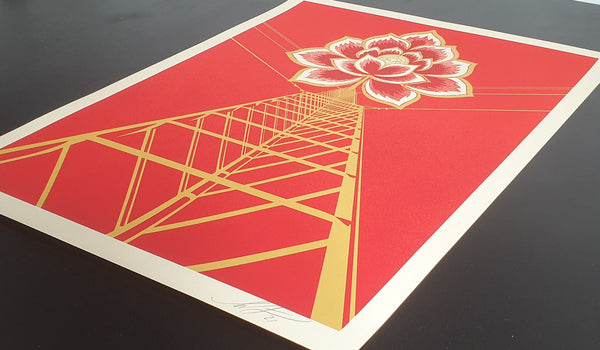 Flower Power Red
