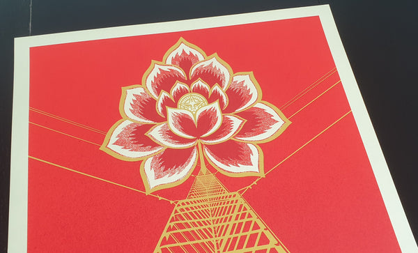 Flower Power Red