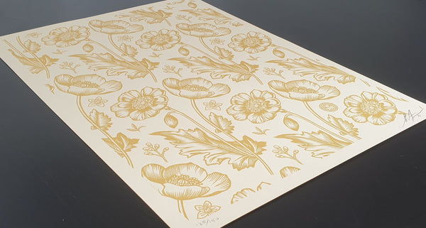Sedation in Bloom - Cream & Gold