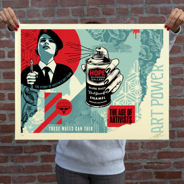 HOPE Outdoor Gallery Print