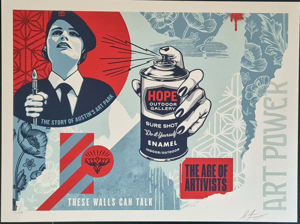 HOPE Outdoor Gallery Print