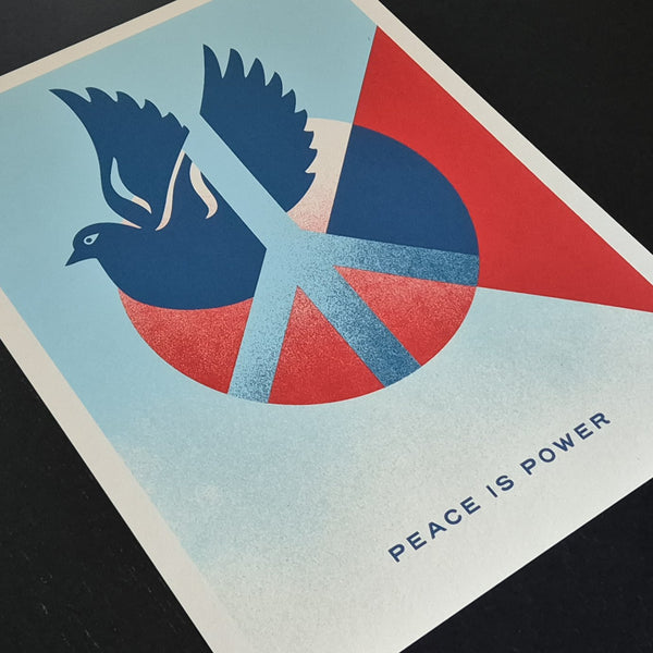 Peace is Power (Blue Dove)
