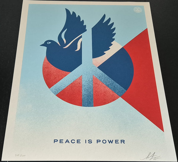 Peace is Power (Blue Dove)
