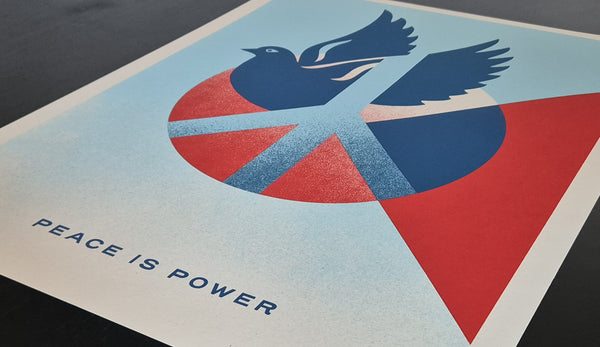 Peace is Power (Blue Dove)