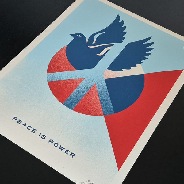 Peace is Power (Blue Dove)