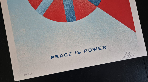 Peace is Power (Blue Dove)