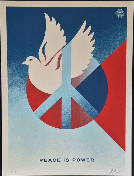 Peace is Power (Cream Dove)