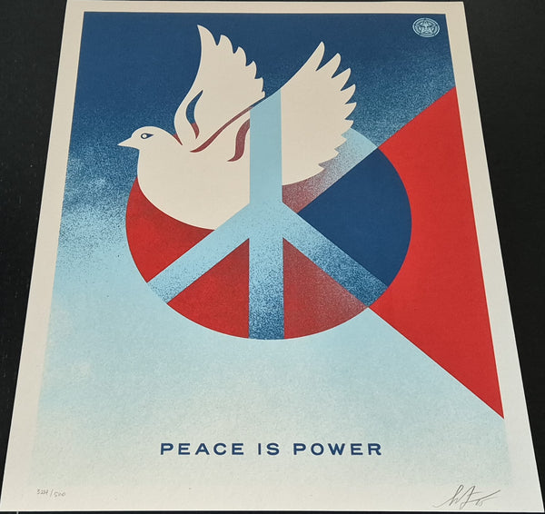 Peace is Power (Cream Dove)