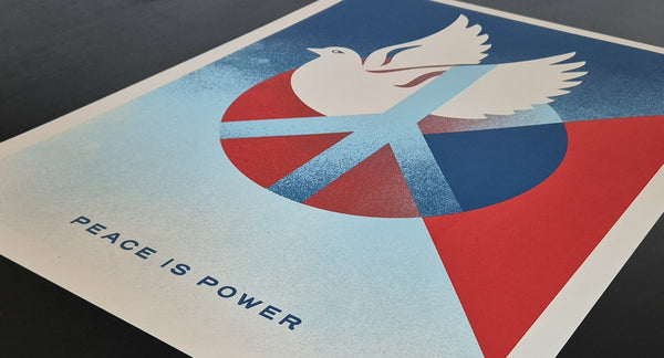 Peace is Power (Cream Dove)
