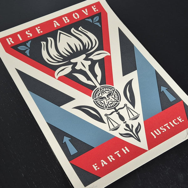 Rise Above Earth Justice (Red)