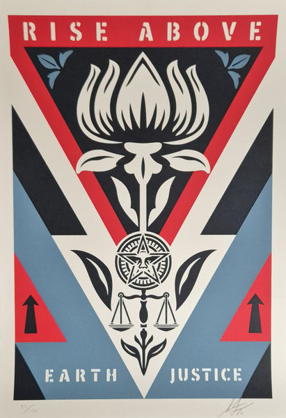 Rise Above Earth Justice (Blue)
