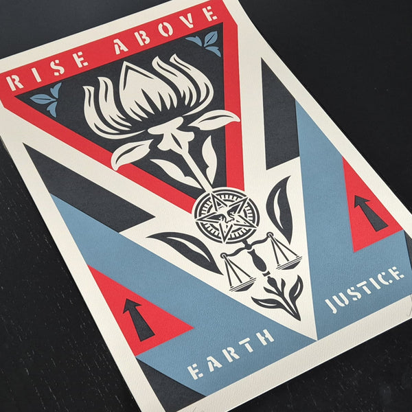 Rise Above Earth Justice (Blue)