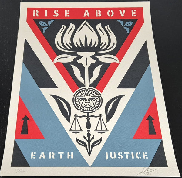 Rise Above Earth Justice (Blue)