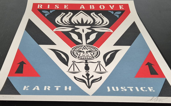 Rise Above Earth Justice (Blue)