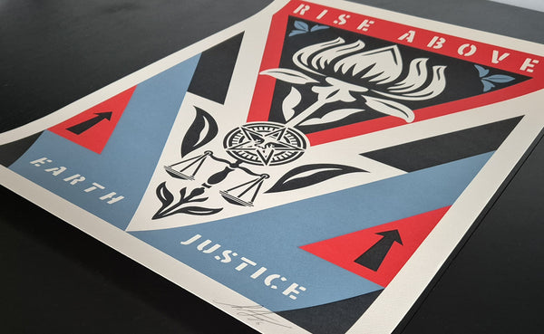 Rise Above Earth Justice (Blue)