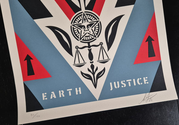 Rise Above Earth Justice (Blue)