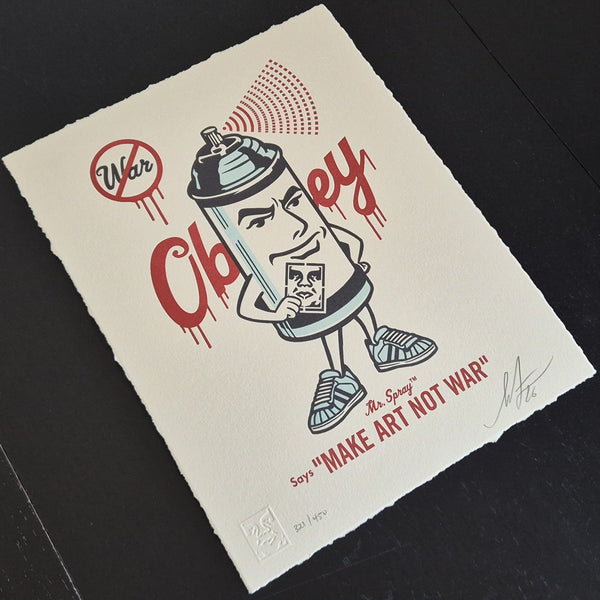 Mr Spray Letterpress