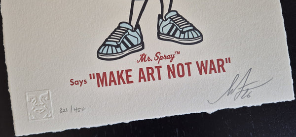 Mr Spray Letterpress