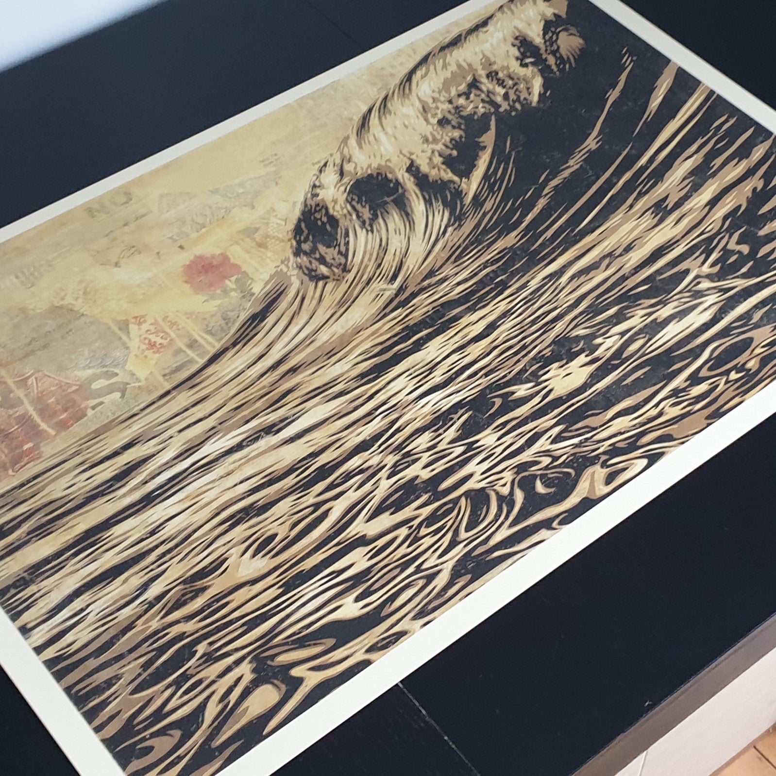 Dark Wave | Affiche Grand Format Signée | Shepard Fairey