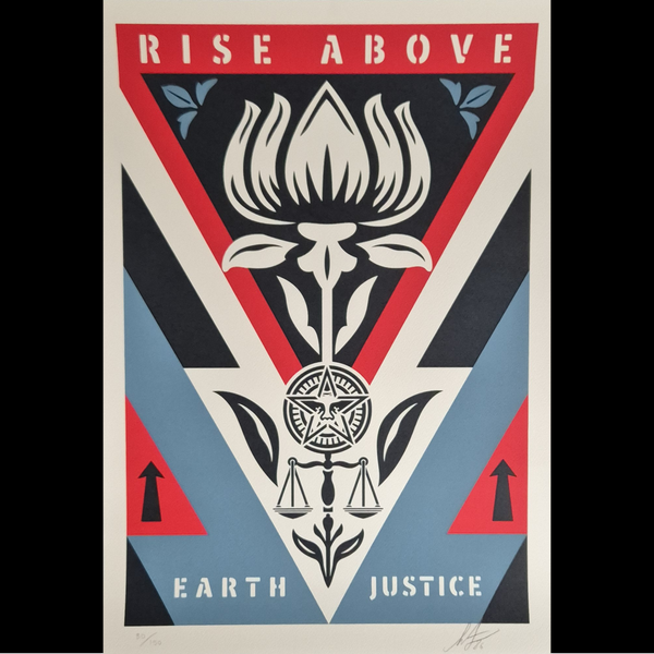 Rise Above Earth Justice (Blue)