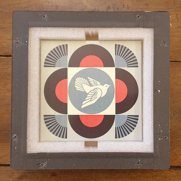 Geometric Dove - Black