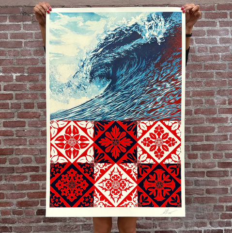 Shepard Fairey Wave of Distress