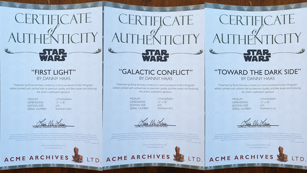 Star Wars Trilogy - Triptyque