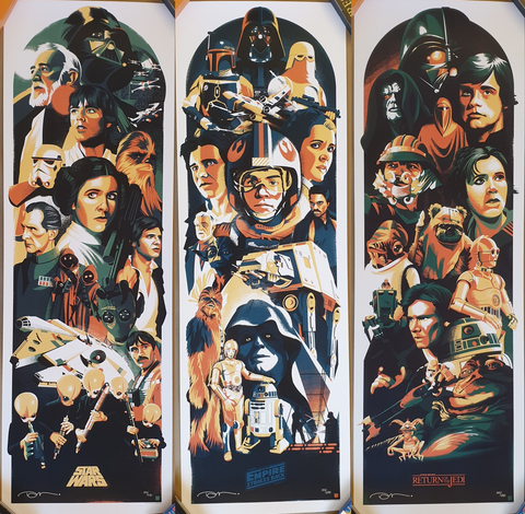 Star Wars Trilogy - Triptyque